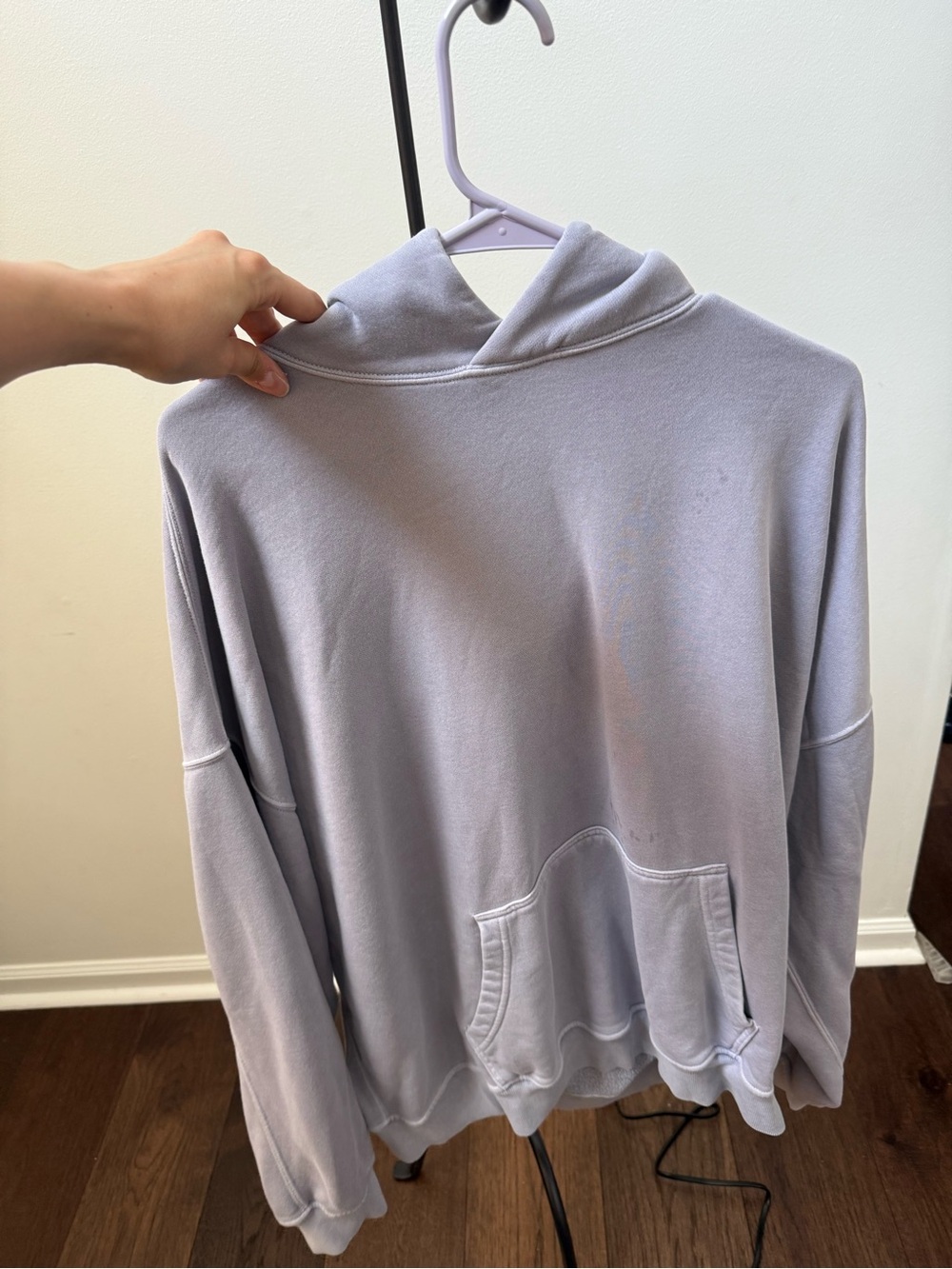 Abercrombie & Fitch Blue Pullover Hoodie